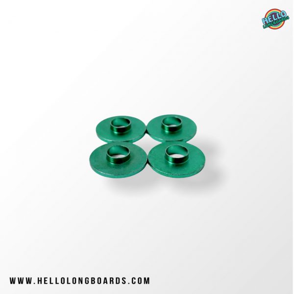 Barrel Sleeved Washers Green