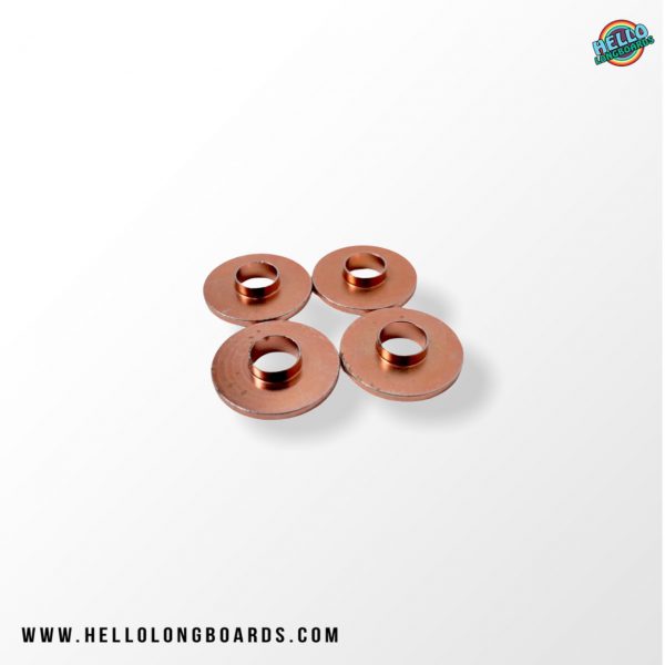 Barrel Sleeved Washers Red