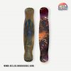 TIMBER TORTUGA LONGBOARD DECK GRIPTAPE RED FLOWER