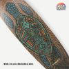 TIMBER TORTUGA LONGBOARD DECK GRIPTAPE RED FLOWER - Image 3