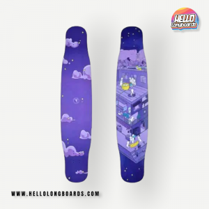 Deck Purple Little White Man