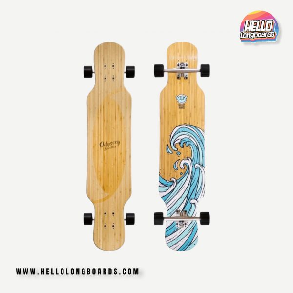 Nahoa V2 Longboard Deck 42" - Classic White Griptape